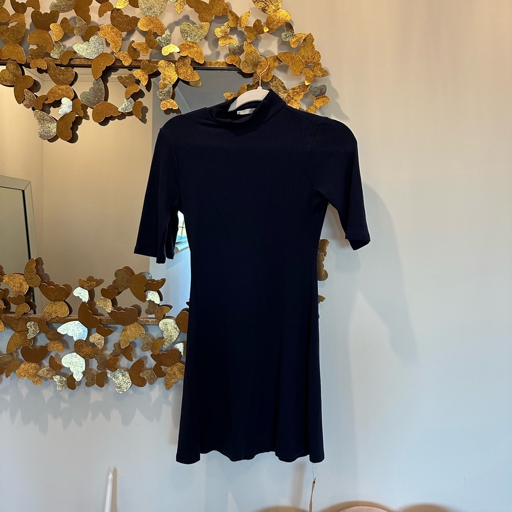 Reformation blue knit dress New With Tags!